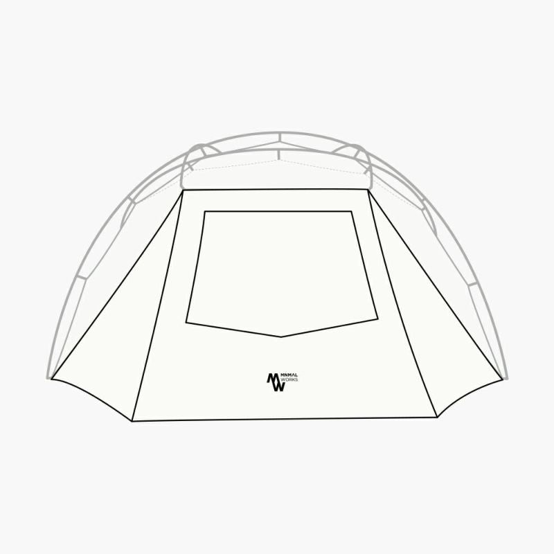 GLAMOUR SHELTER D PLUS DOOR/IVORY<span class="jp-name">グラマーシェルターDプラス　ドア</span>