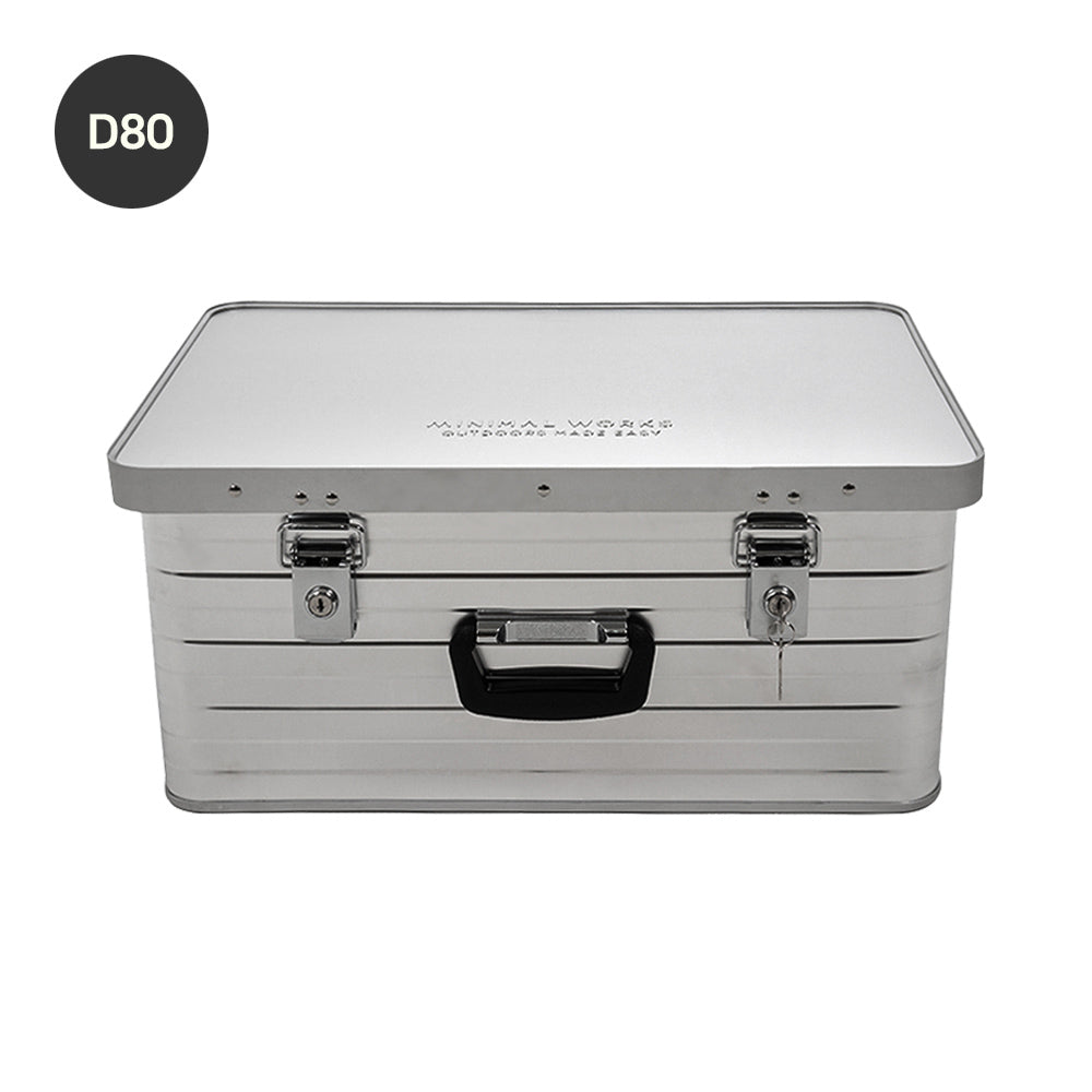 MINIMAL WORKS アルミコンテナ　D80 ALUMINIUM CONTAINER/D80 アルミコンテナ D80 – MINIMAL WORKS