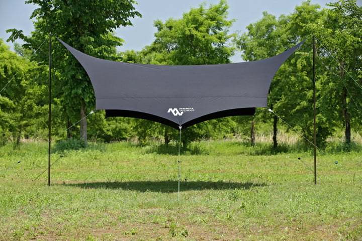 BLUEHOLE HEXA TARP/BLACKブルーホール ヘキサタープ – MINIMAL