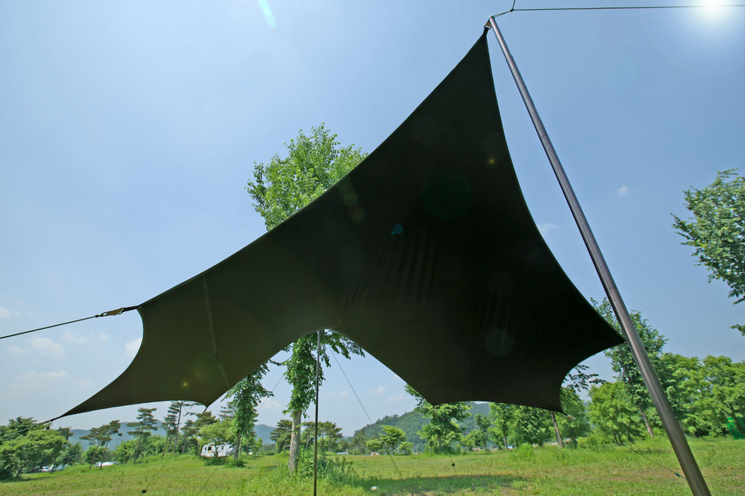 BLUEHOLE OCTA TARP/MUSTARDブルーホール オクタタープ