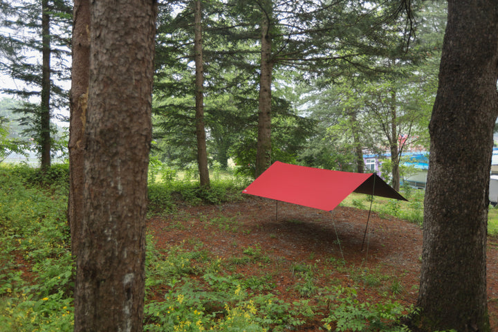 テント・タープ MINIMAL WORKS MANGO SHADE RECTA TARP EX MANGO SHADE RECTA TARP/REDマンゴーシェード レクタタープ