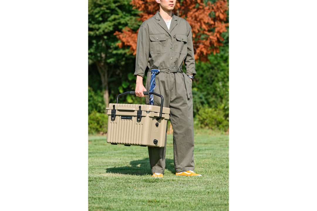 CARRIER COOLER 20QT/SANDキャリアクーラー 20QT – MINIMAL WORKS